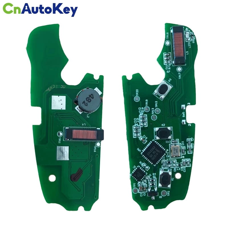 CN008073 Audi A1, S1, Q3 2010+ Flip Remote, 3Buttons 48 MEGAMOS-TP25, 434MHz 8X0 837 220 Keyless GO