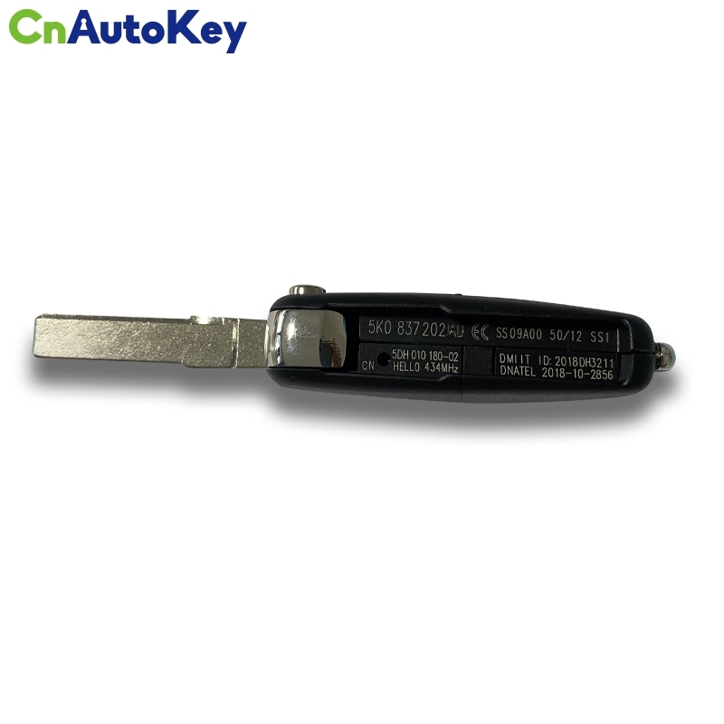 CN001136  OEM sin llave de llave remoto a 433MHz Megamos AES para VW P/N: 5K0 837 202BR/5K0837202BR