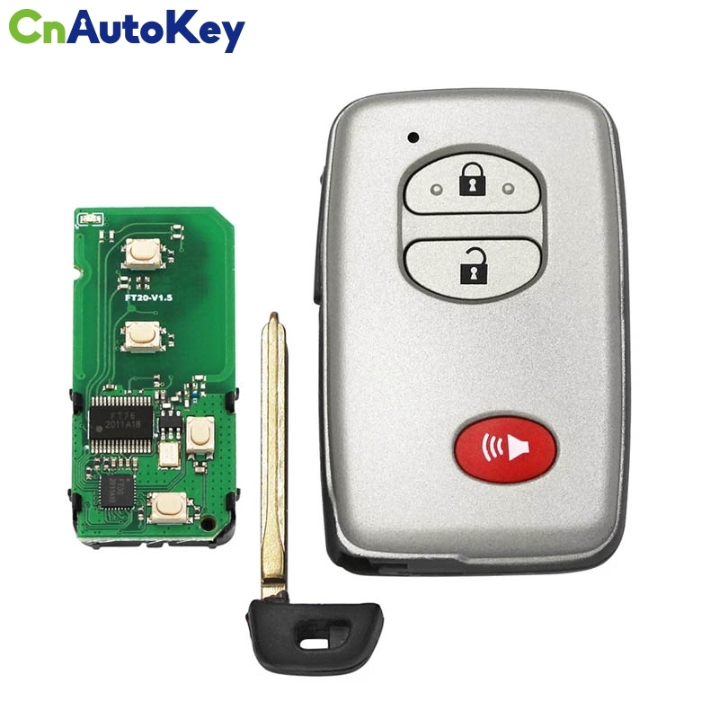 CN007270  Remote Smart Car Key Fob ASK / FSK 433Mhz 4D Chip FCC ID: B77EA / B53EA P1 98 for Toyota Land Cruiser 2007-2016