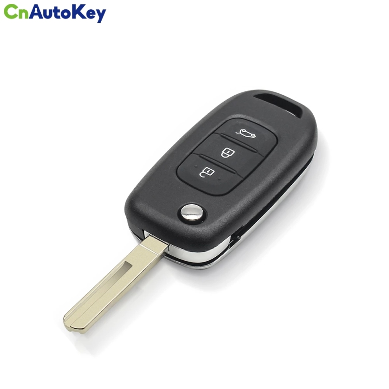 CS010036   2/3 Buttons Flip Folding Remote Car Key Case Shell For Renault Dacia Logan Sandero Lodgy Dokker Duster 2016 Uncut Blade