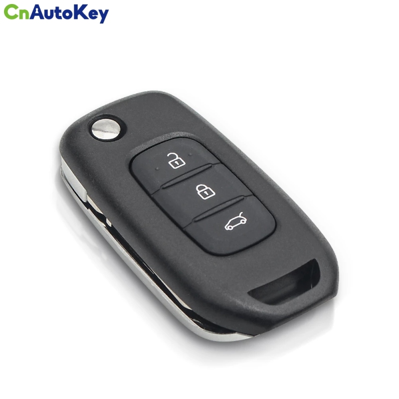 CS010036   2/3 Buttons Flip Folding Remote Car Key Case Shell For Renault Dacia Logan Sandero Lodgy Dokker Duster 2016 Uncut Blade