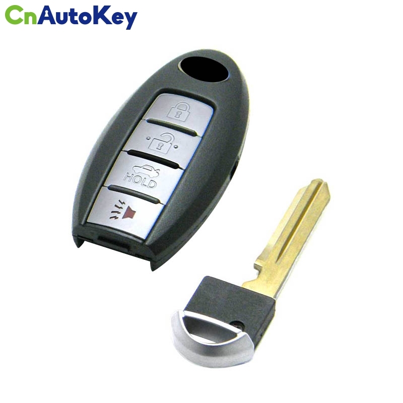 CN021011  2014-2019 Infiniti Q70 4-Button Smart Key Fob Remote (FCC: CWTWB1U787, P/N: 285E3-1MP0D)