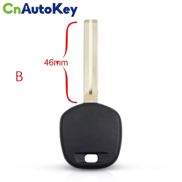 CS007126   Transponder Blank Chip Schlüssel Shell Für Toyota Rav4 Prado Corolla Camry Reiz Highlander Yaris Corolla Uncut Keine Logo