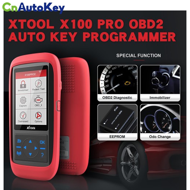 CNP152  XTOOL X100 Pro2 Auto Key Programmer with EEPROM Adapter Support Mileage Adjustment