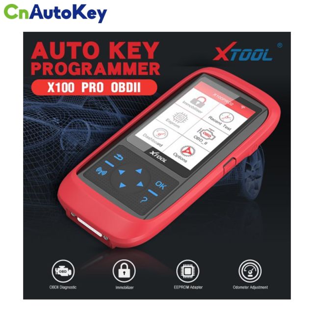 CNP152  XTOOL X100 Pro2 Auto Key Programmer with EEPROM Adapter Support Mileage Adjustment