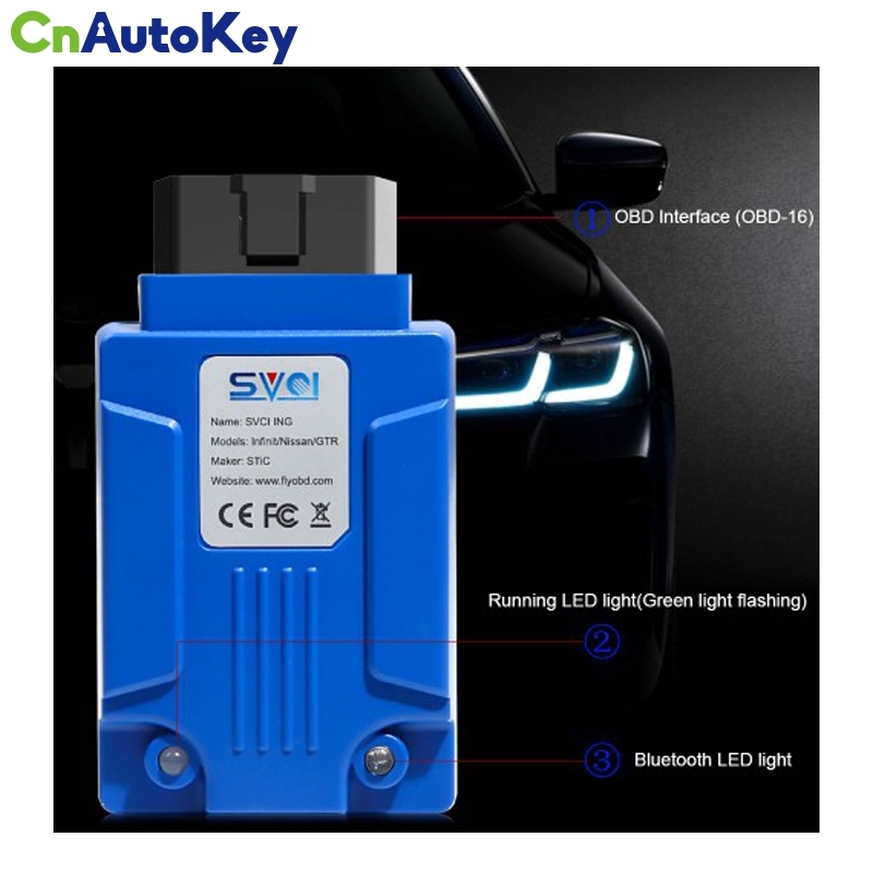 CNP154   SVCI ING Infiniti/Nissan/GTR Professional Diagnostic Tool Update Version of Nissan Consult-3 Plus