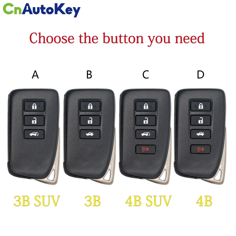 CN052051  BaoJiangDd car key Fit for Lexus ES GS IS350 LX560 LX570 keyless Smart Remote key F43 61A951-0020 Board FCC ID BG1EW BG1EK