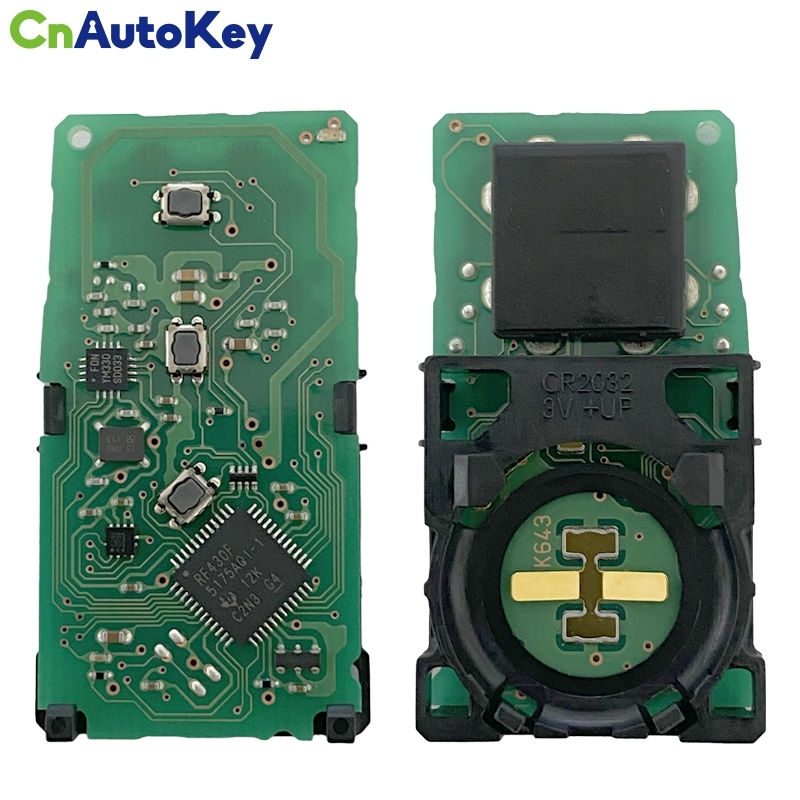 CN007272 Original Car Smart Key 2+1button 433-434MHz(FSK) 8A chip PCB number 61K643-0010 Auto Key FCCID B3U2K2P