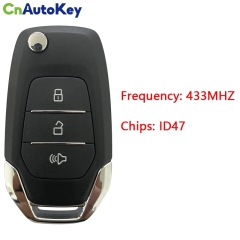 CN032004  Car Remote Key 433Mhz with ID47 Chip for SAIC MAXUS Pick up T60 LDV V80 G10 FOB
