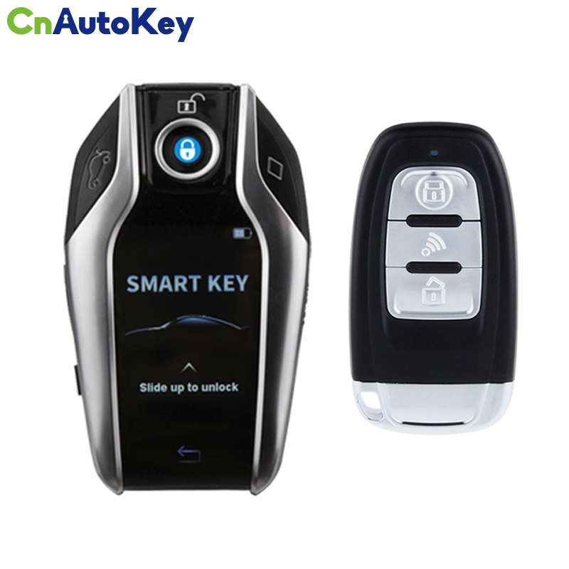 CNP161 EASYGUARD Plug &amp;Play CAN BUS fit for A1 13-18 Q3,TT 08-17 KEY START PKE car alarm system smart key remote start push button stop