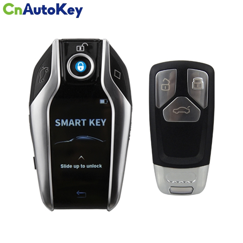 CNP161 EASYGUARD Plug &amp;Play CAN BUS fit for A1 13-18 Q3,TT 08-17 KEY START PKE car alarm system smart key remote start push button stop