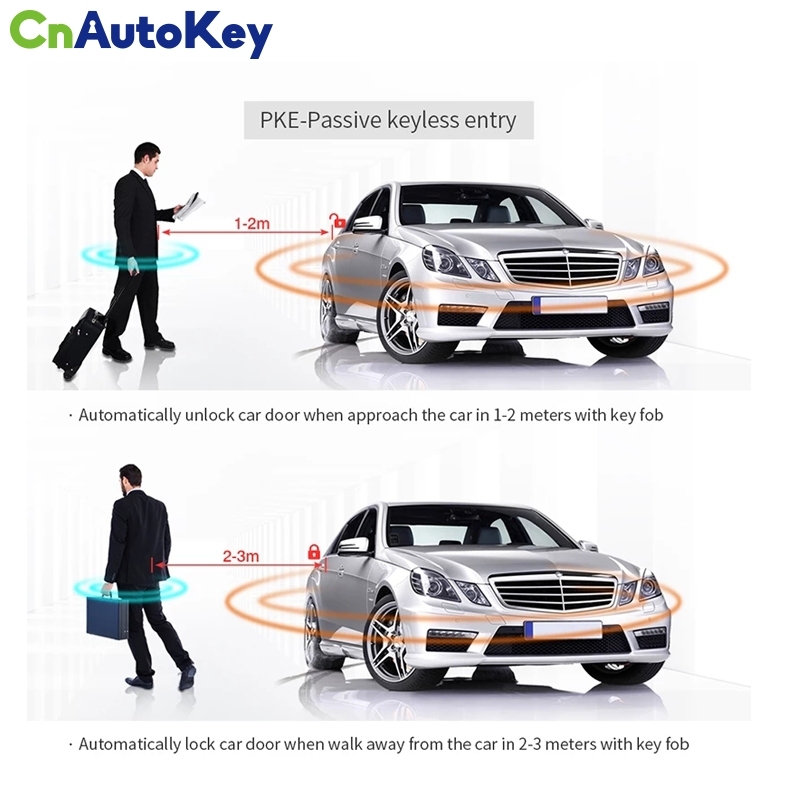 CNP162  EASYGUARD remote starter CAN BUS plug &amp; play car alarm fit for Lexus ES300H Hybrid ES200 2014-18 with factory start stop button