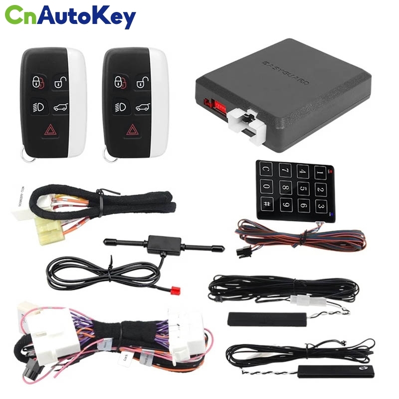 CNP164   keyless entry kit remote starter Plug&amp;Play CAN BUS for Land Rover Evoque 17,Freelander 2th with OEM start stop button