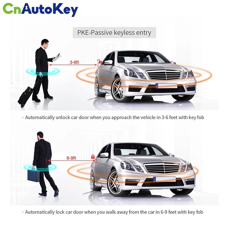 CNP164   keyless entry kit remote starter Plug&amp;Play CAN BUS for Land Rover Evoque 17,Freelander 2th with OEM start stop button