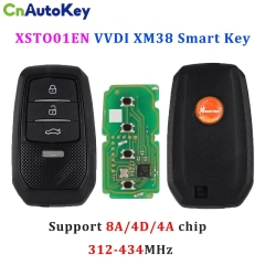 Xhorse Universal TOY-T VVDI XM38 Smart Key XSTO01EN for Toyota Support 4D 8A 4A All In One Support All Key Lost and Add Key