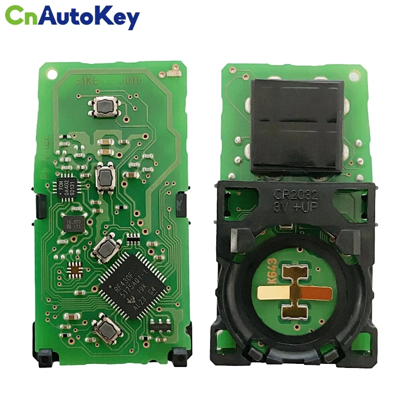 CN007276 OEM Original Smart Key B3U2K2L 0010 Board Fit For New Toyota HILUX FORTUNER 312.1/314.3MHZ Can instead 0182 BM1ET