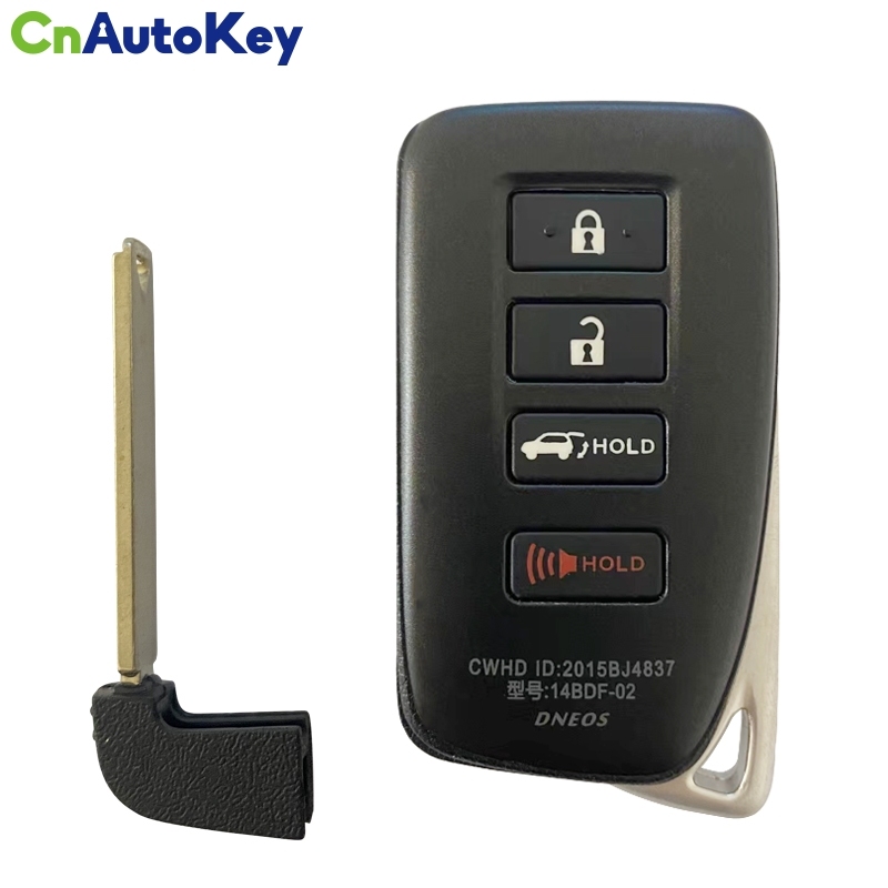 CN052016 For Lexus ES350 4-Button Smart Key HYQ14FBA  G BOARD 0020  89904-30A30