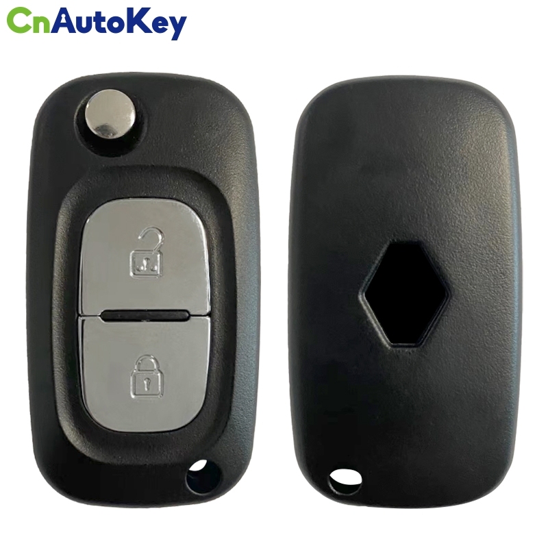 CN010071  Car key remote for Renault 2 Botton 46 chip 433mhz ASK