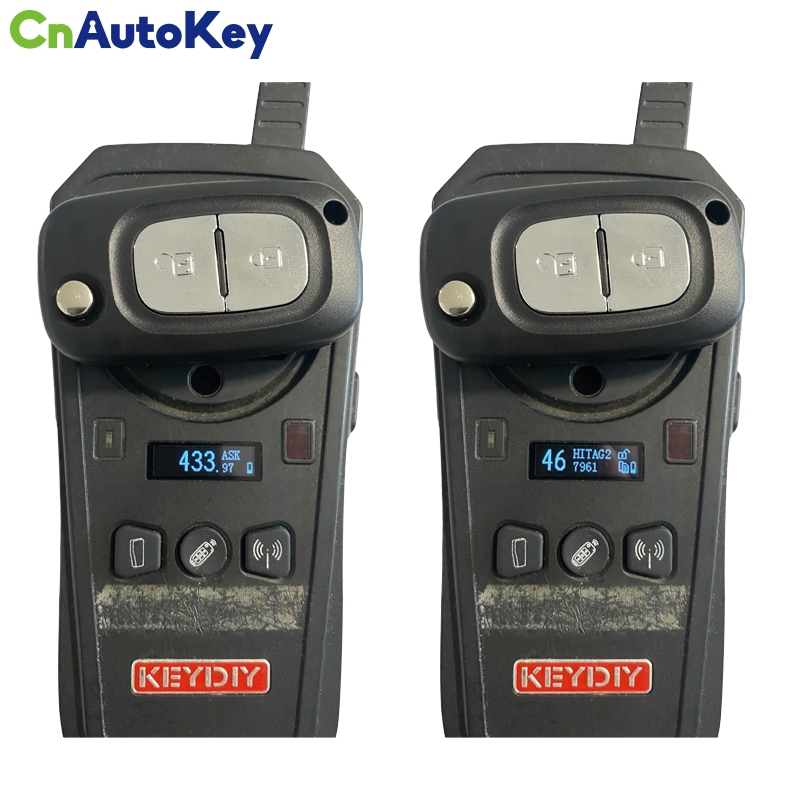 CN010071  Car key remote for Renault 2 Botton 46 chip 433mhz ASK