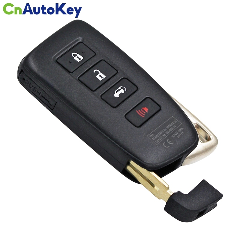 CN052052  Genuine Lexus RX 2016-2018 Smart Remote 4 Buttons 433MHz RF430 8A (Toyota A9) CHIP FCC ID:BP1EK 89904-48L60