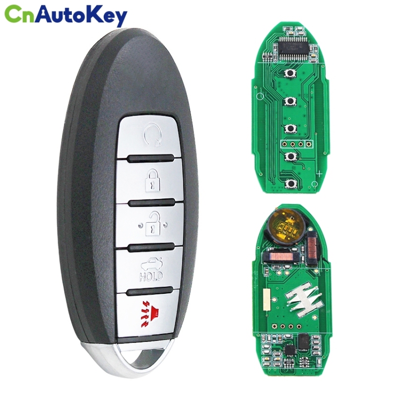 CN027067 Remtekey S180144308 Smart key 5 button 433Mhz 4A chip 285E3-5AA5A for Nissan Murano Pathfinder 2016 2017 2018