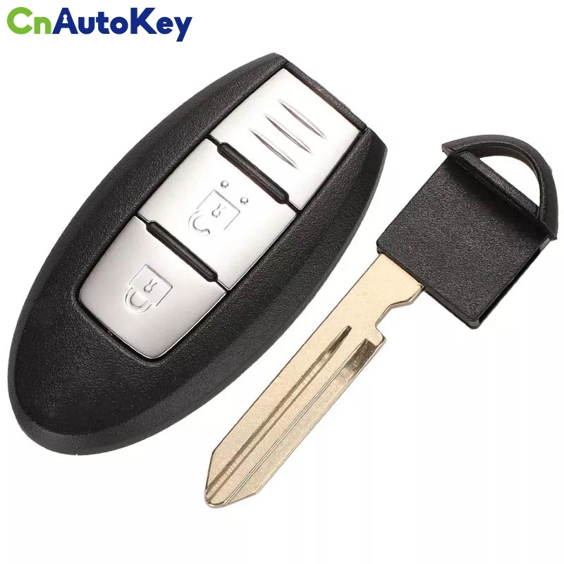 CN027021 2 Button Car Smart Remote Key for NISSAN Qashqai XTrail Keyless Entry Controller Continontal  433.92MHz 4A Chip