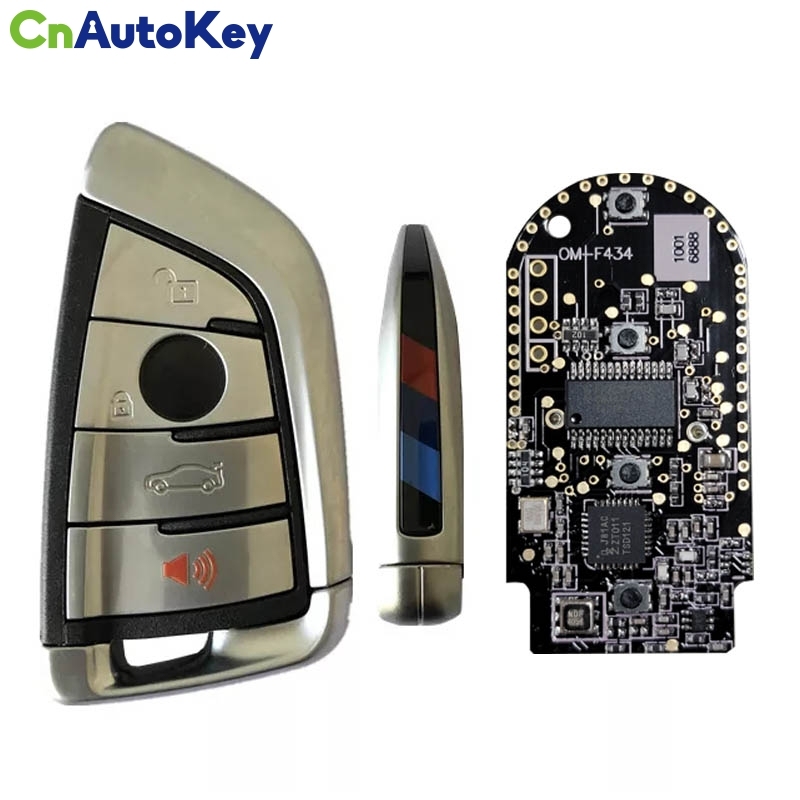CN006082 434MHZ PCF7953P Smart Remote Key for BMW CAS4 FEM PCB（black)Korean market