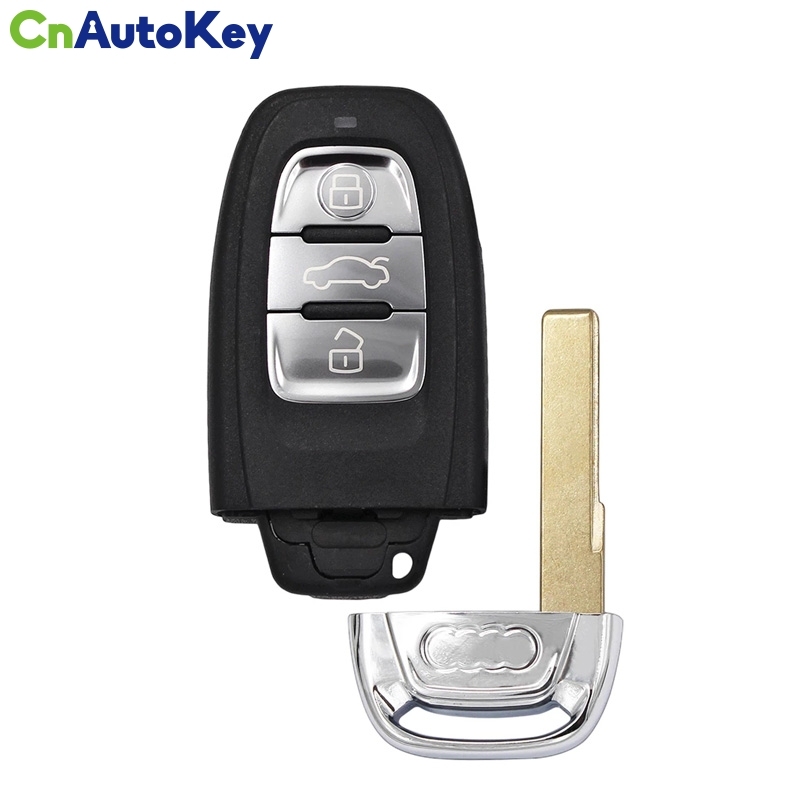 CN008081 3 Button Car Smart Card Remote Key For Audi A4 S4 A5 S5 Q5 A6 Keyless go PCF7945A 434Mhz 8T0 959 754F /4G0 959754 F