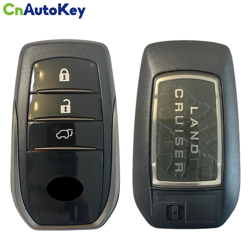 CN007154 For Toyota Land Cruiser 2016-2017 Genuine Smart Key 3 Buttons 433MHz P1 (A8) TMS37200 Transponder 89904-60K80 BJ2EW