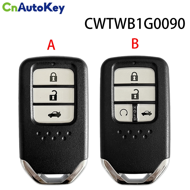 Honda Accord 2018-2021 5-Btn Smart Key w/Trunk (CWTWB1G0090, MEM1)-OEM NEW