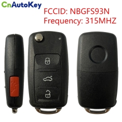 CN001134    MQB Keyless Go Smart Remote Key 315MHz Fob für Volkswagen Jetta Passat 2017 2018 2019 FCC: NBGFS93N P/N: 5K0837202BP