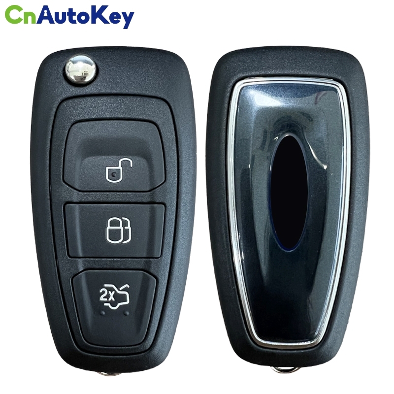 CN018047 3 Buttons Flip Remote Car Key Fob 433MHz for Ford Mondeo Focus C-Max Grand Galaxy S-Max with 63+ CHIP 5WK49986