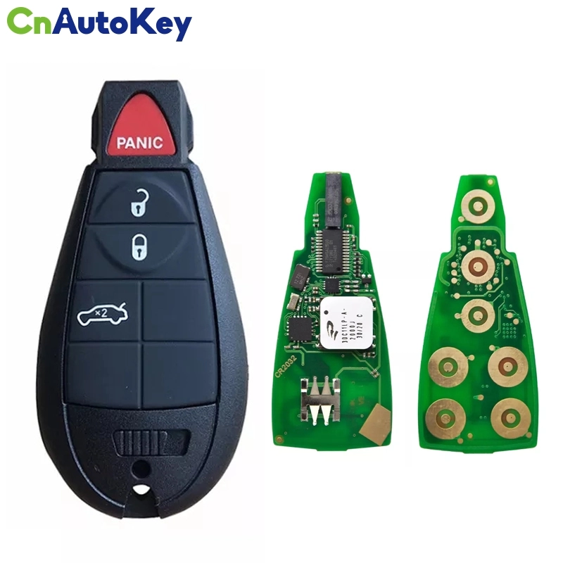 CN015093 2008-2014 Dodge Challenger  Charger  4-Button Keyless Go Fobik  PN 56046695 AE  IYZ-C01C