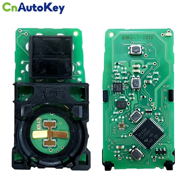 CN007292 Original 3+1 Button Smart Car Key For Toyota GR Remotes 433.92MHZ FCC ID B3U2K2P/0010 BM1EW