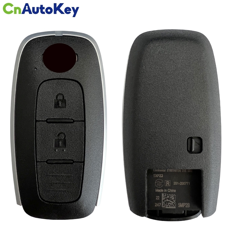 CN027099 Original  2023 N-issan Smart Key Remote 2 Buttons 315MHz Fcc ID TXPZ2  S180146104 HITAG AES CHIP