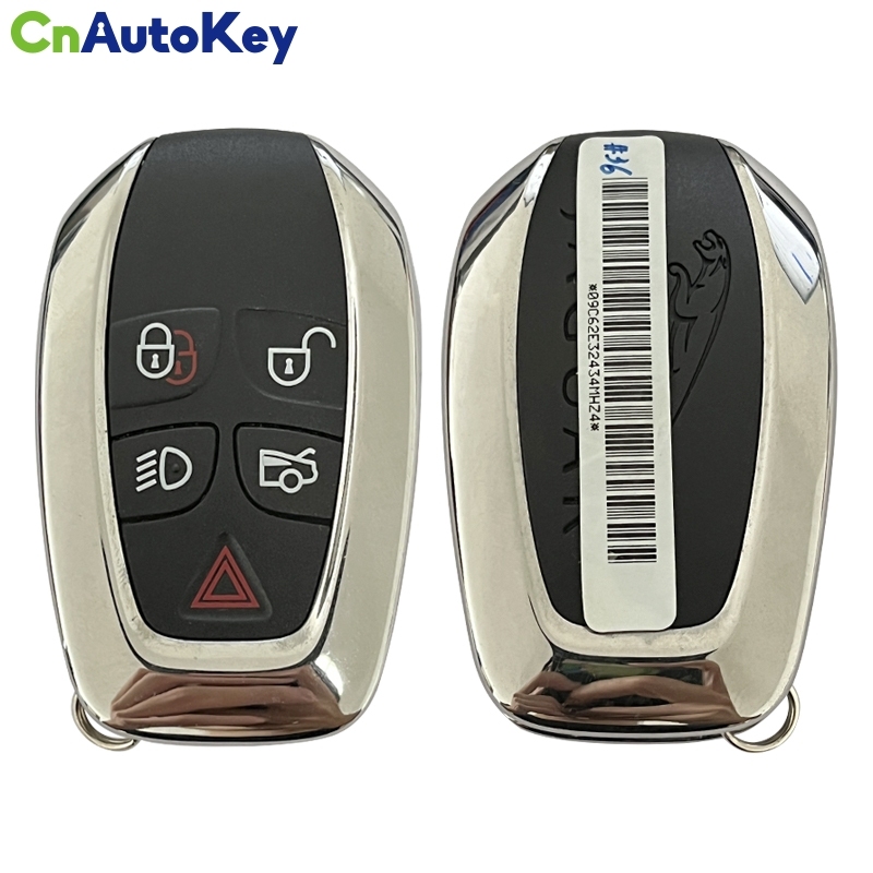 CN025004 Jaguar Xj Xk Xf Remote Control 5 Button Smart Key 433mhz
