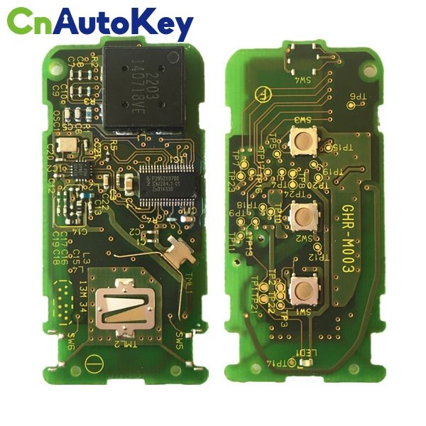 CN011011 For Mitsubishi L200, Montero 2015+  Pajero Sport year 2017 +Smart Key, 2Buttons, GHR-M004 HITAG3 NCF2952X Chip, 433MHz 8637B107 Keyless Go