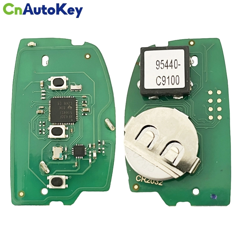 CN020228  3 Button Smart Remote Car Key Fob 433Mhz 8A Chip for Hyundai IX25 Creta Before or After 2017 P/N: 95440-C9001 95440-C9100