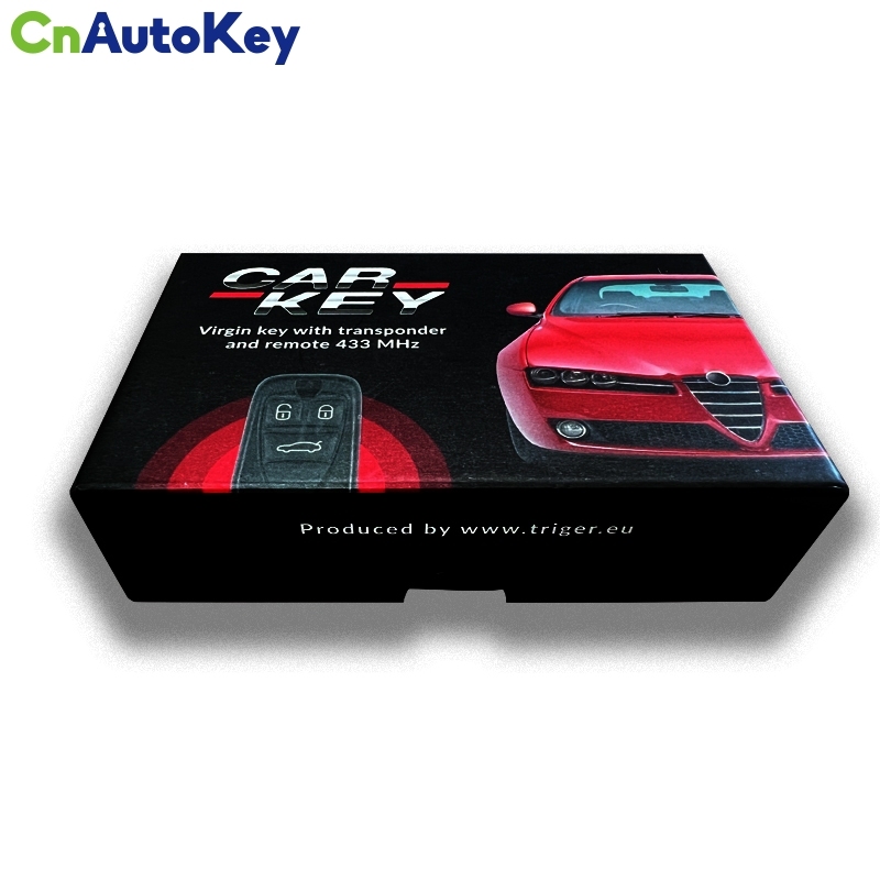 CN092005 Smart Key for Alfa Romeo 159 Buttons:3 / Frequency: 434MHz / Trasnponder: PCF 7941 HITAG ID46 / Blade signature: SIP22 /