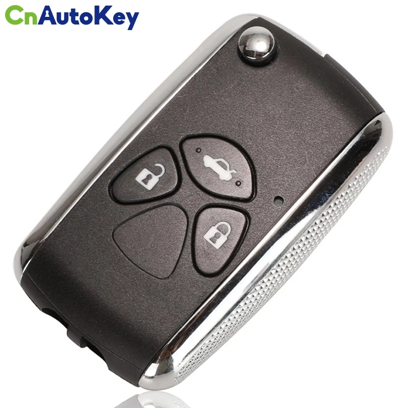 CS007136  2/3/4 Buttons Updated Flip Remote Key Case For Toyota Avlon Crown Corolla Camry RAV4 Reiz Yaris Prado Key Shell Toy43