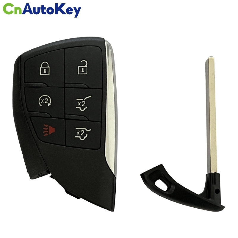 CN013029 Smart Prox Remote Car Key With 5 6 Buttons 433MHz ID49 Chip for Chevrolet Suburban Tahoe 2021 2022 Fob FCC ID: YG0G21TB2