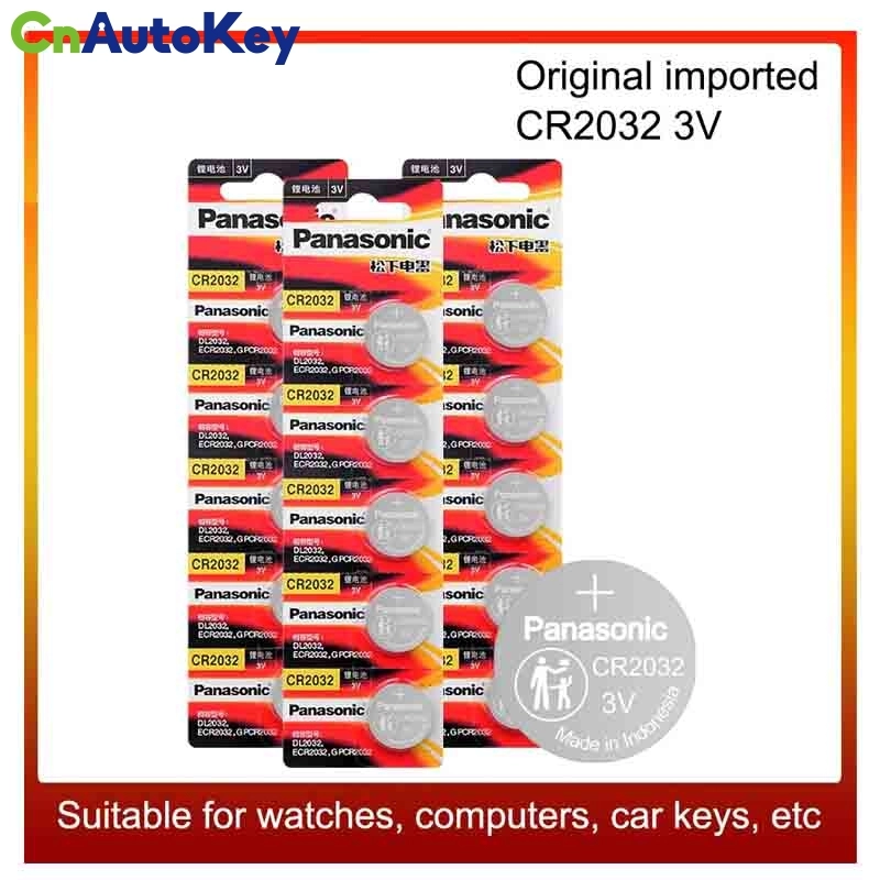 cnb102  CR2032 CR 2032 DL2032 ECR2032 BR2032 3V Lithium Battery for Watch Toy Calculator Car Remote Control Button Coin Cell