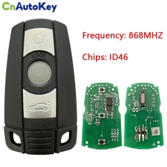 CN006028 Remote Key for BMW 1 3 5 Series X5 X6 2006-2011  868MHZ ID46 chip