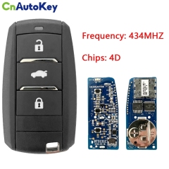 CN035003  Car Keyless Smart Remote Key 434Mhz with 4D Chip for Changan CS35 CS55 CS75 V7 Linmax Raeton CS95 Eado Alsvin A800