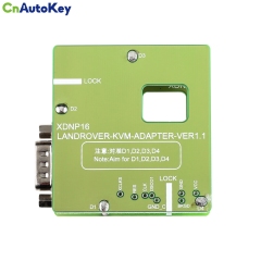 Xhorse XDNP16 Land Rover KVM Solder Free Adapter for VVDI Prog, Mini Prog and Key Tool Plus