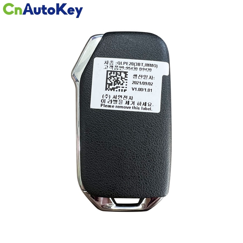 CN051171 Genuine KIA Sportage 2020 Flip Remote key 3 buttons 433 MHz 4D+(60) chip 95430-D9420