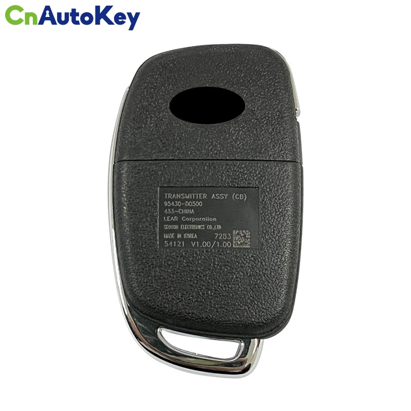 CN020235 For HYUNDAI Verna 2017 2018 Genuine Parts 95430-D0500 2 Buttons Remote Key 433Mhz NO CHIP