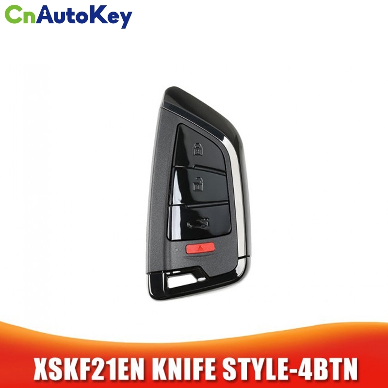 Xhorse XSKF21EN Universal Smart Key Memoeial Knife Style 4BTN 1pc