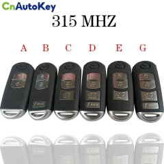 CN026054 FCC:WAZSKE13D01 Model:SKE13D01/02 315MHz 4B Smart Remote Key Fob ID49 Chip for Mazda CX-9 CX-5 2016 2017 2018 2019