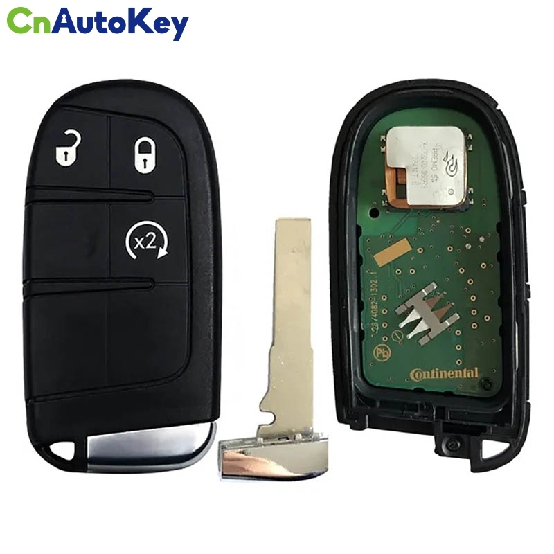 CN086051  Original  Jeep Compass Smart Remote Key With 433mhz 4A Chip Keyless Entry SIP22 Blade FCCID M3N-40821302